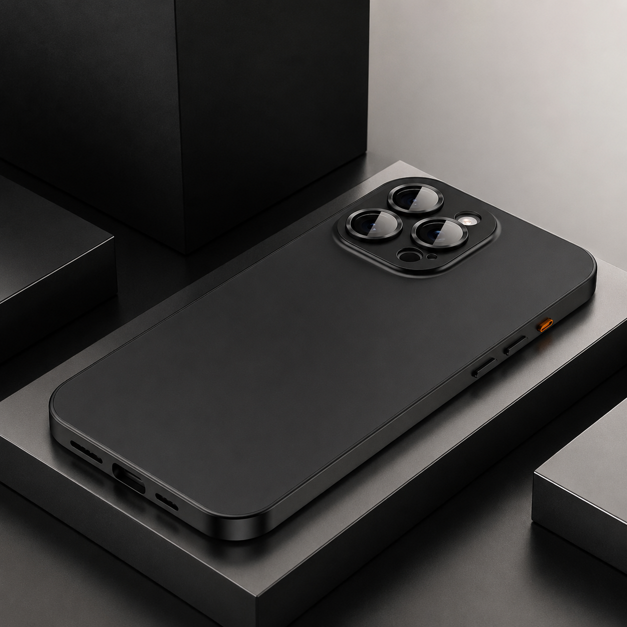 Premium Luxury iPhone Case Aluminum Alloy Frame PC Back Cover Shockproof Camera Protection Slim Lightweight Protective Durable Design Finish