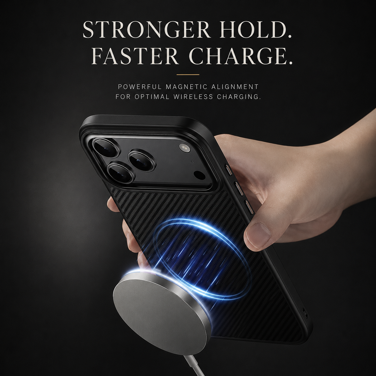 Premium Luxury iPhone Case MagSafe Compatible 600D Kevlar Carbon Fiber Cover TPU PC Hybrid Shockproof Anti Fingerprint Protective Durable Design