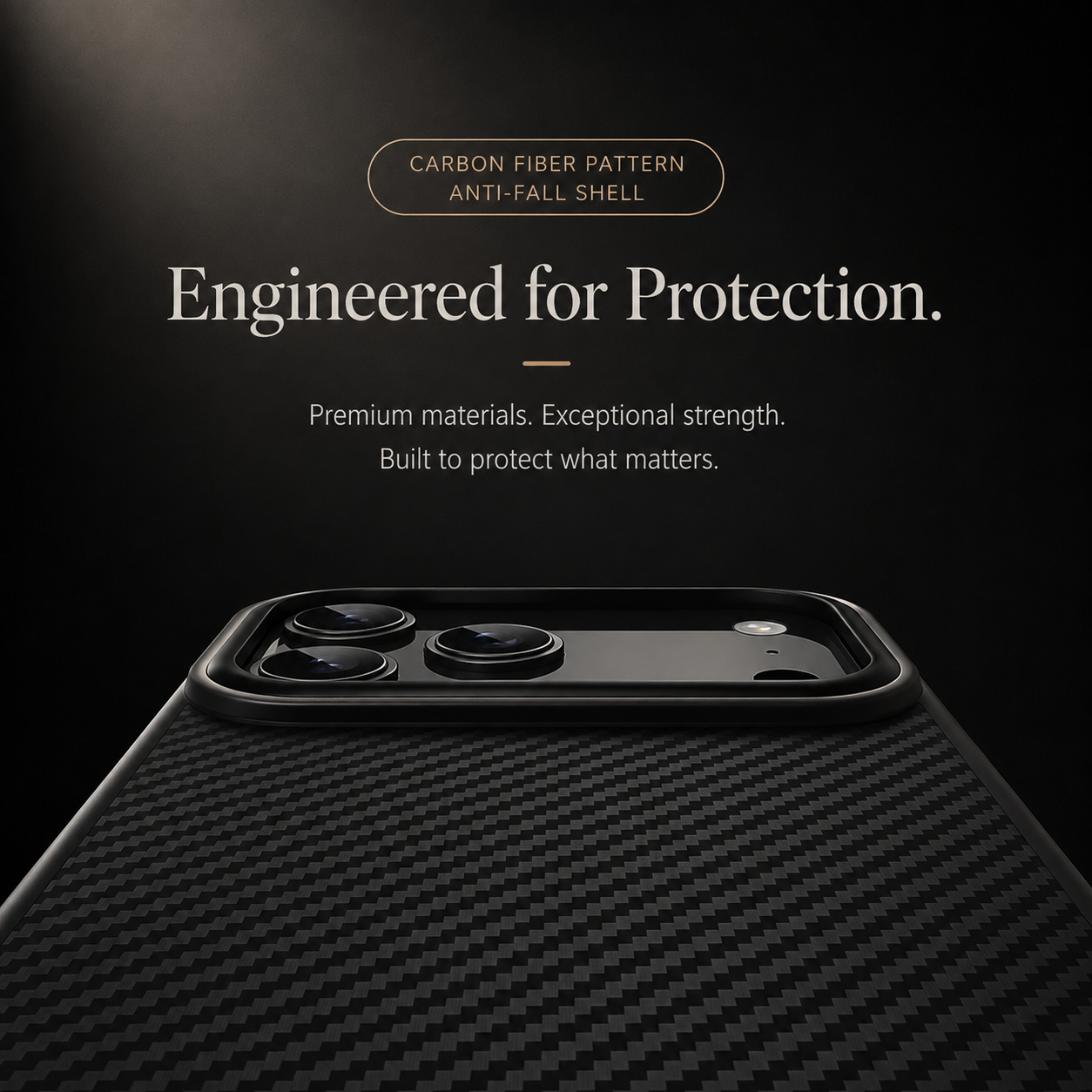 Premium Luxury iPhone Case MagSafe Compatible 600D Kevlar Carbon Fiber Cover TPU PC Hybrid Shockproof Anti Fingerprint Protective Durable Design