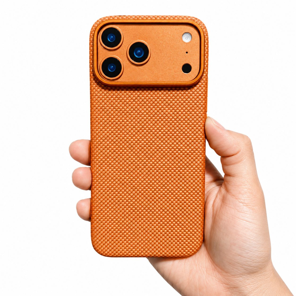 Premium Luxury iPhone Case MagSafe Compatible Carbon Aramid Fiber Cover Kevlar Build Shockproof Full Body Protective Durable Design Finish Matte