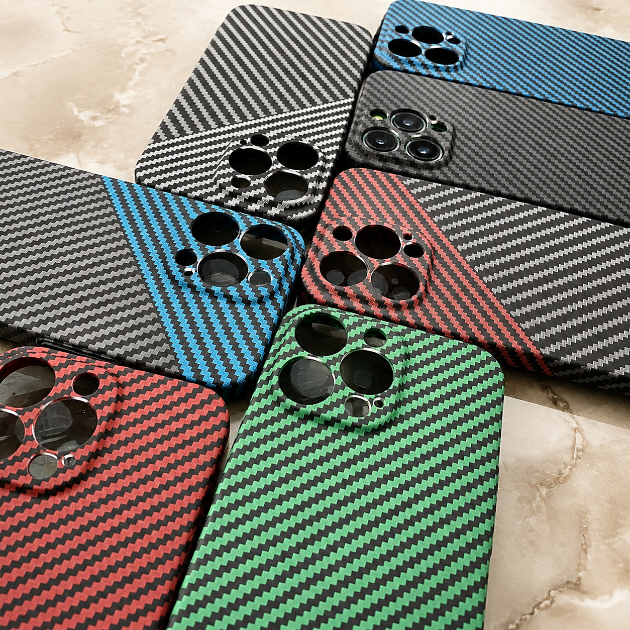 Premium Luxury iPhone Case MagSafe Compatible Carbon Fiber Texture Matte Cover Hard PC Shockproof Camera Protection Ultra Thin Slim Durable Design Finish