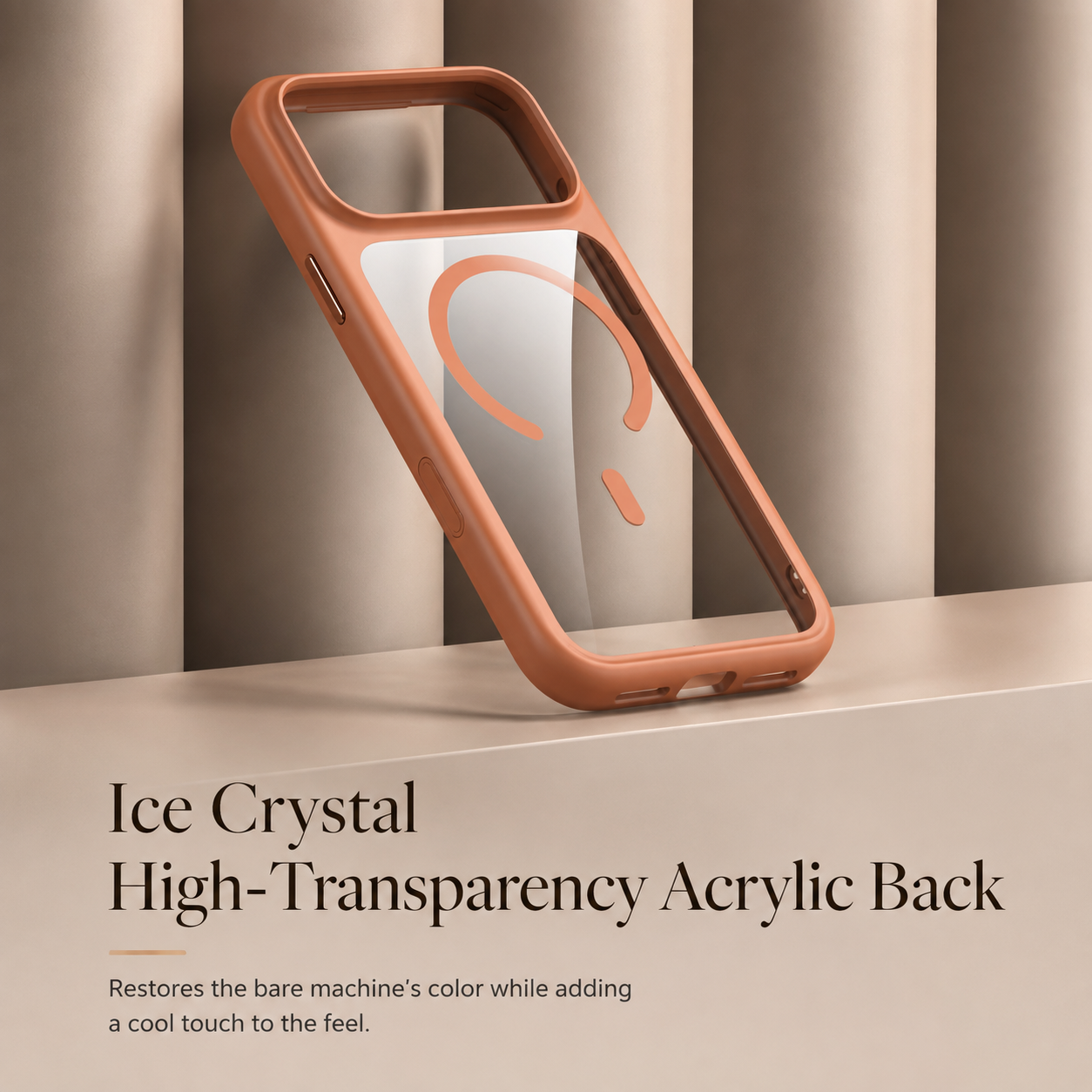 Premium Luxury iPhone Case MagSafe Compatible Clear Armor Cover AI Camera Button Shockproof Anti Scratch Full Protection Durable Protective Design
