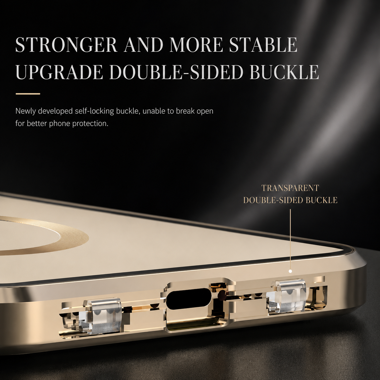 Premium Luxury iPhone Case MagSafe Compatible Double Sided Tempered Glass Metal Frame Cover Shockproof 360 Full Body Camera Protection Slim Design Finish