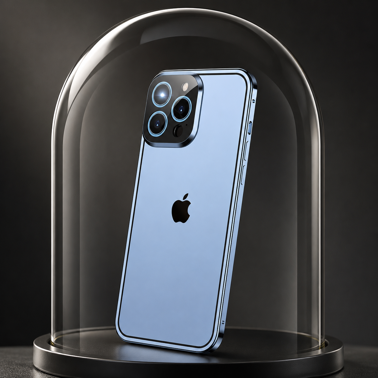 Premium Luxury iPhone Case MagSafe Compatible Double Sided Tempered Glass Metal Frame Cover Shockproof 360 Full Body Magnetic Fit Camera Protection Slim Design Finish