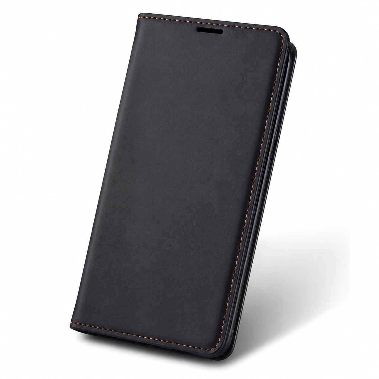 Premium Luxury iPhone Case MagSafe Compatible Flip Wallet Leather Cover Card Holder Magnetic Closure Kickstand Shockproof Camera Protection Durable Design Finish