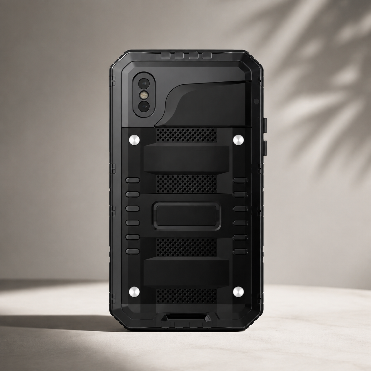 Premium Luxury iPhone Case MagSafe Compatible IP68 Waterproof Aluminum Armor Cover Shockproof Full Body Protection Camera Lens Guard Rugged Design Finish