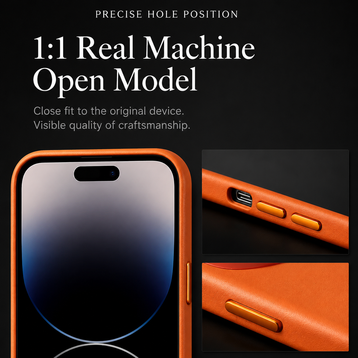 Premium Luxury iPhone Case MagSafe Compatible Leather Cover Strong Magnetic Support Half Wrapped Shockproof Protective Durable Design Premium Finish