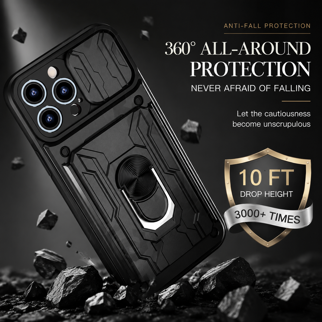 Premium Luxury iPhone Case MagSafe Compatible Liquid Silicone Cover Card Holder Ring Stand Shockproof Camera Protection Slim Design Finish