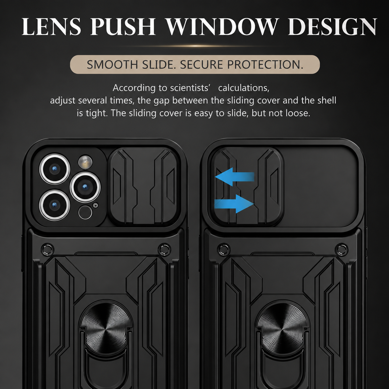 Premium Luxury iPhone Case MagSafe Compatible Liquid Silicone Cover Card Holder Ring Stand Shockproof Camera Protection Slim Design Finish