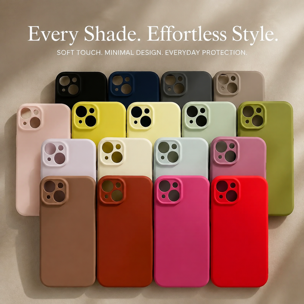 Premium Luxury iPhone Case MagSafe Compatible Liquid Silicone Cover TPU Shockproof Magnetic Wireless Charging Soft Touch Anti Fingerprint Protective Design