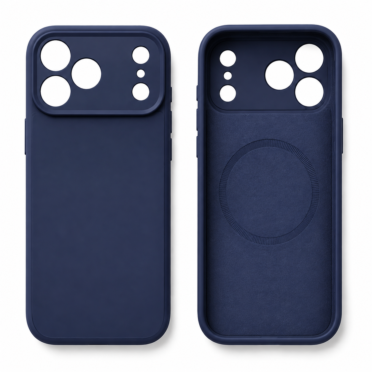 Premium Luxury iPhone Case MagSafe Compatible Liquid Silicone Cover TPU Shockproof Magnetic Wireless Charging Soft Touch Anti Fingerprint Protective Design