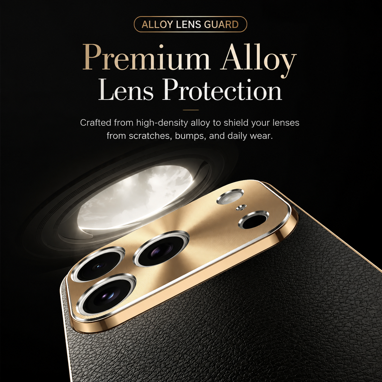 Premium Luxury iPhone Case MagSafe Compatible Lychee Texture Leather Cover Electroplated Frame Shockproof Camera Protection Full Coverage Slim Design Finish