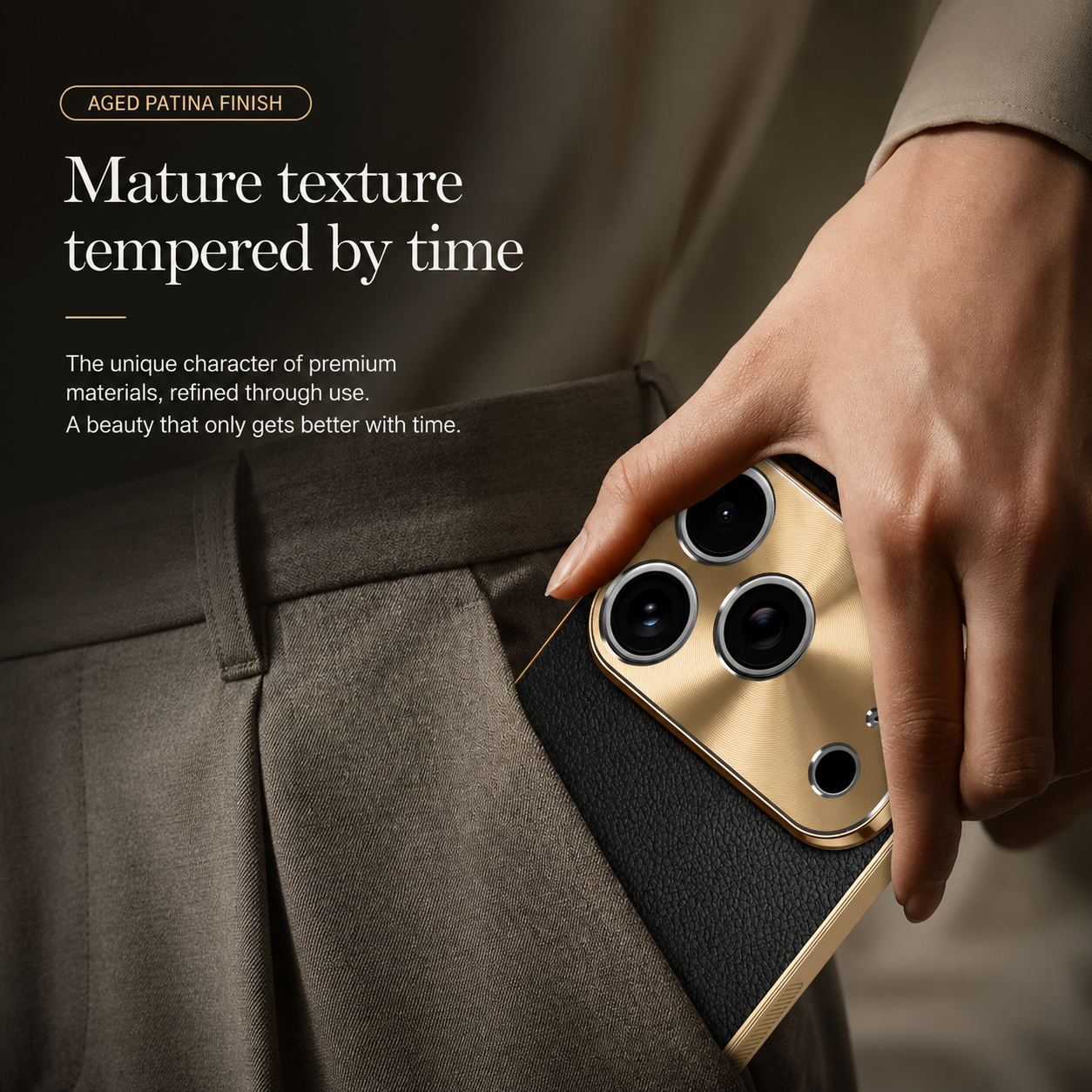 Premium Luxury iPhone Case MagSafe Compatible Lychee Texture Leather Cover Electroplated Frame Shockproof Camera Protection Full Coverage Slim Design Finish