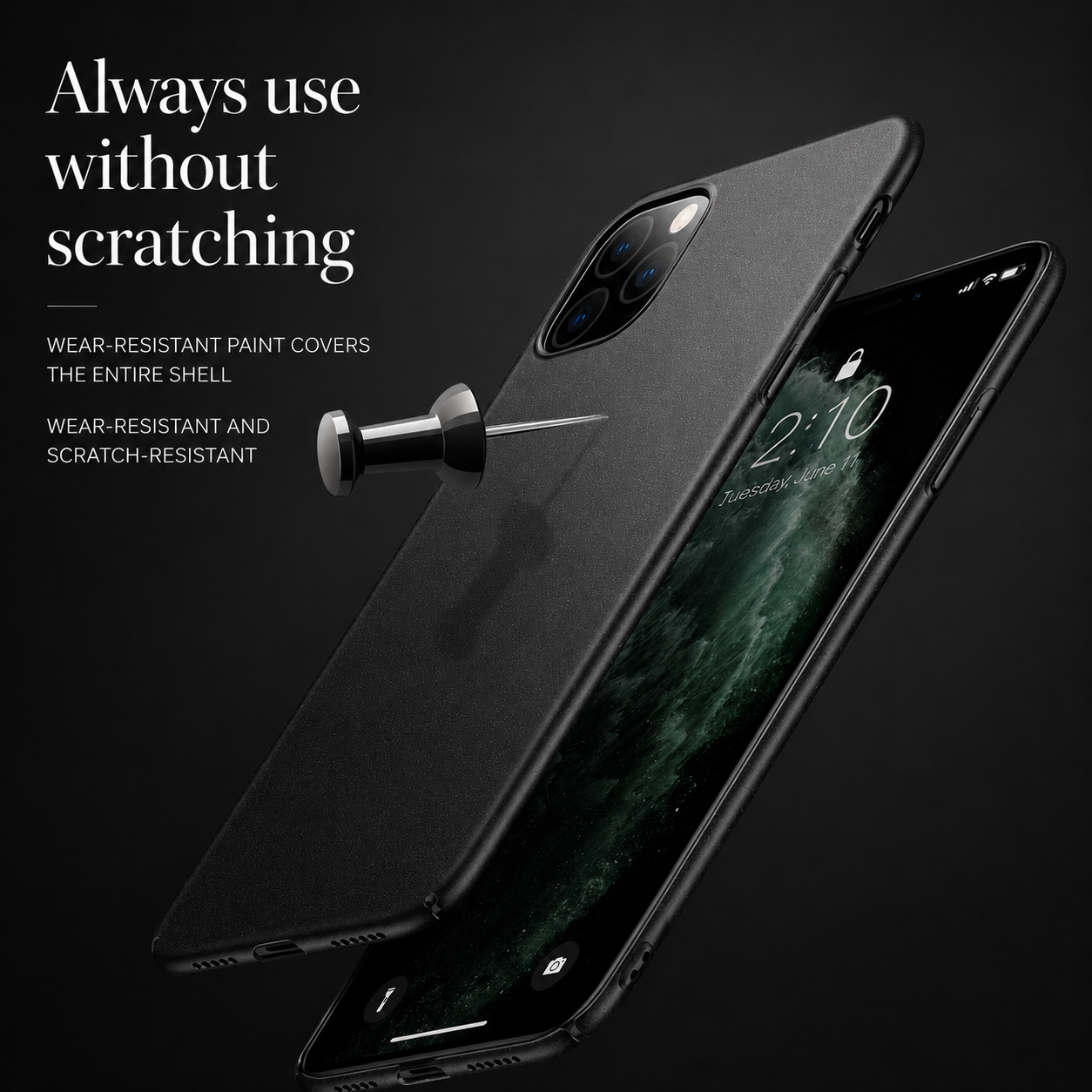 Premium Luxury iPhone Case MagSafe Compatible Magnetic Car Mount Cover Matte Shockproof Camera Protection Ultra Thin Slim Durable Design Finish