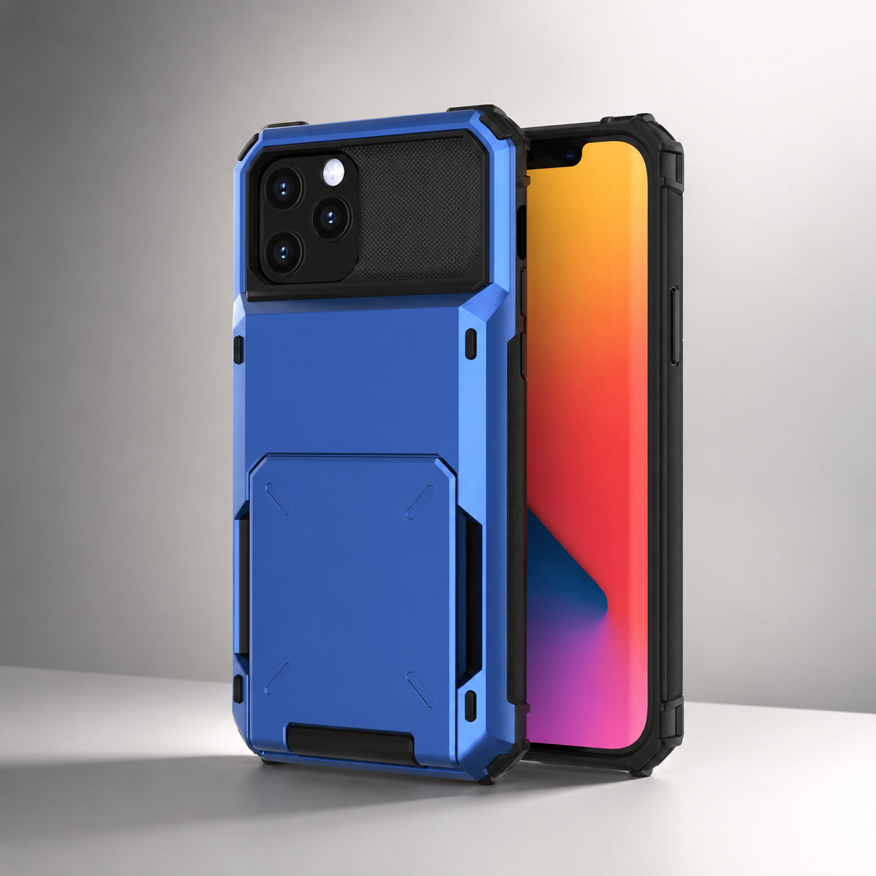 Premium Luxury iPhone Case MagSafe Compatible Magnetic Wallet Cover 4 Card Holder Shockproof Camera Protection Slim Protective Durable Design Finish