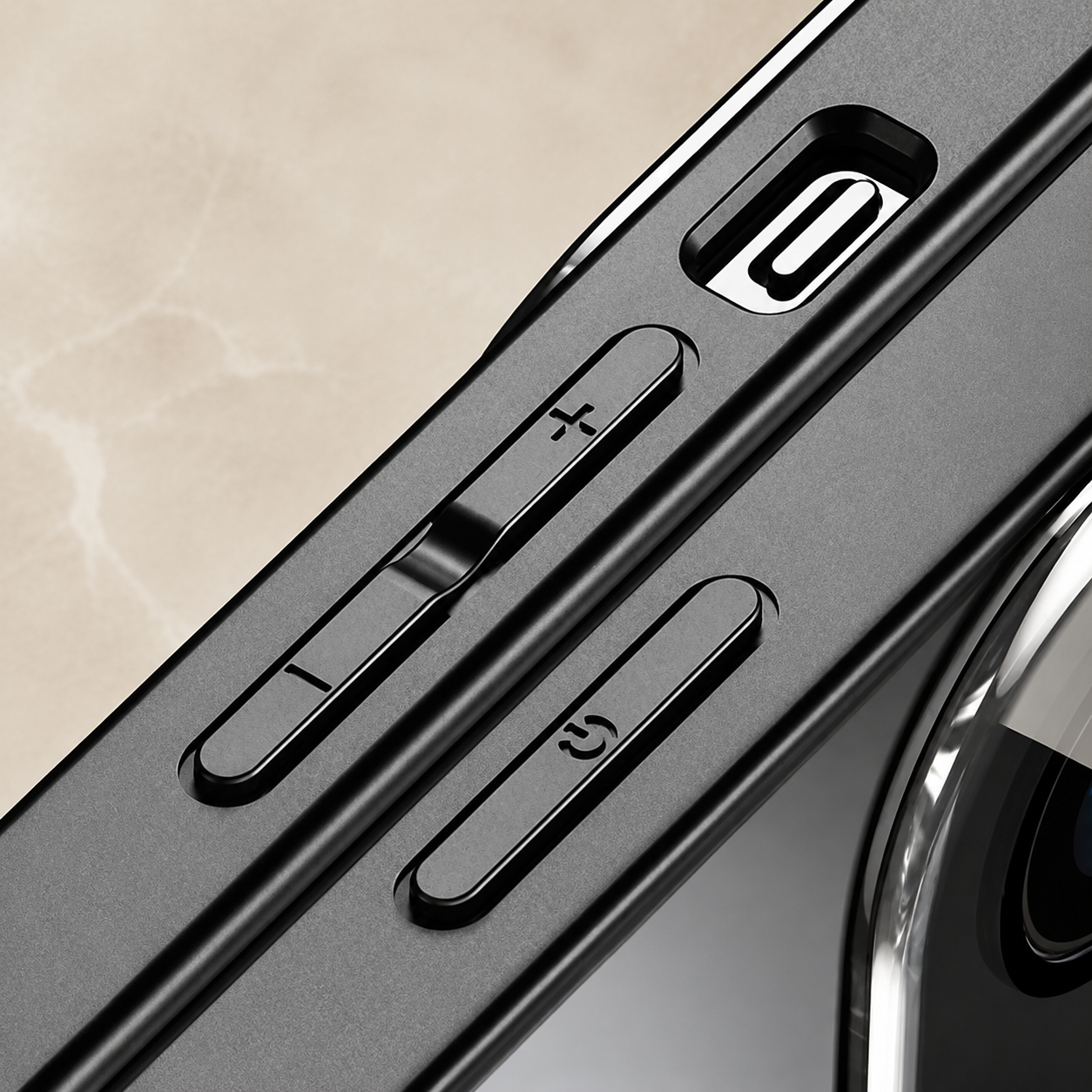 Premium Luxury iPhone Case MagSafe Compatible Matte Finish PC TPU Cover Shockproof Camera Protection Slim Full Coverage Design Finish