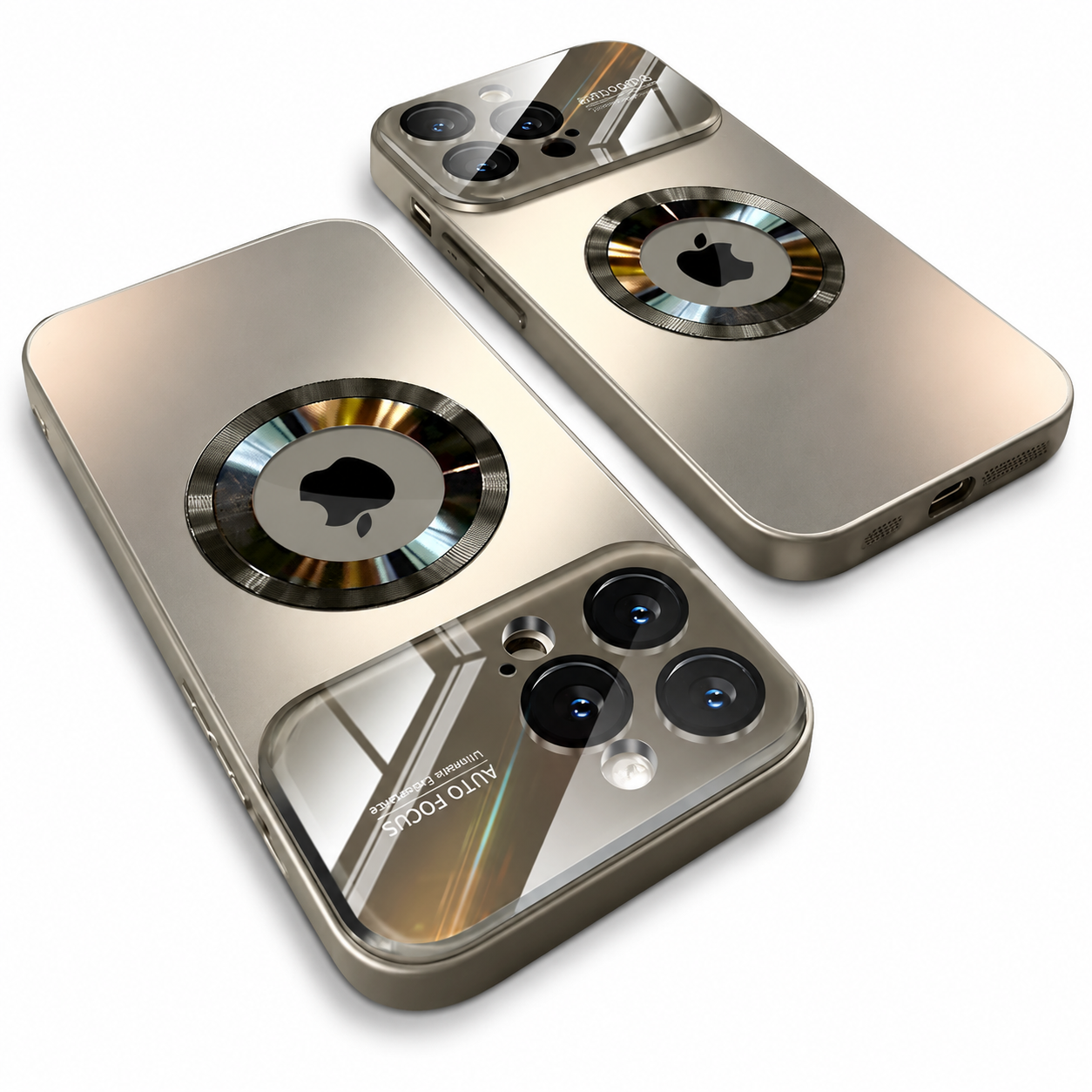 Premium Luxury iPhone Case MagSafe Compatible Matte Finish PC TPU Cover Shockproof Camera Protection Slim Full Coverage Design Finish