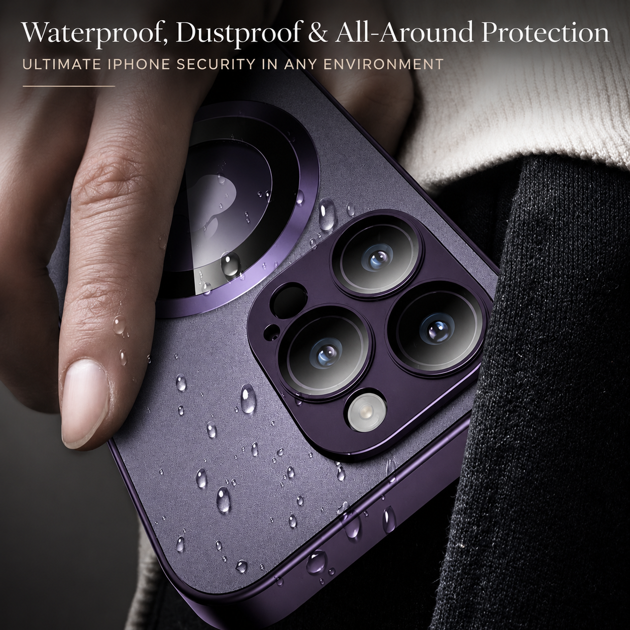 Premium Luxury iPhone Case MagSafe Compatible Matte Magnetic Cover Shockproof Camera Lens Protection Slim Protective Durable Design Finish Style Fit
