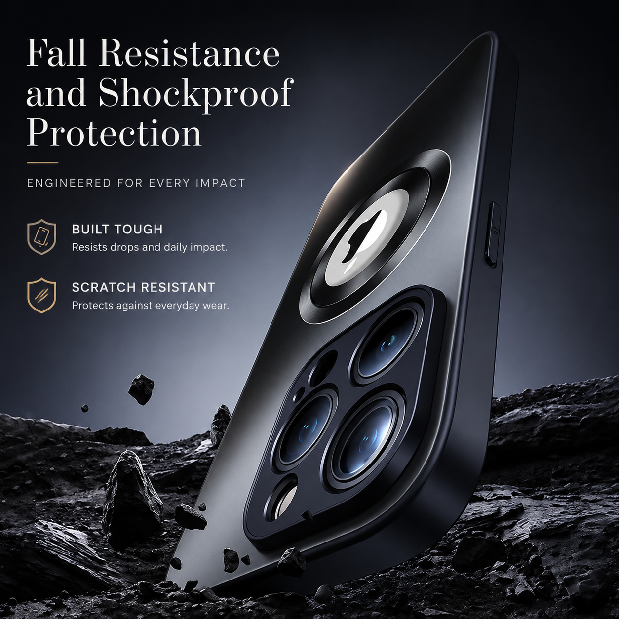Premium Luxury iPhone Case MagSafe Compatible Matte Magnetic Cover Shockproof Camera Lens Protection Slim Protective Durable Design Finish Style Fit