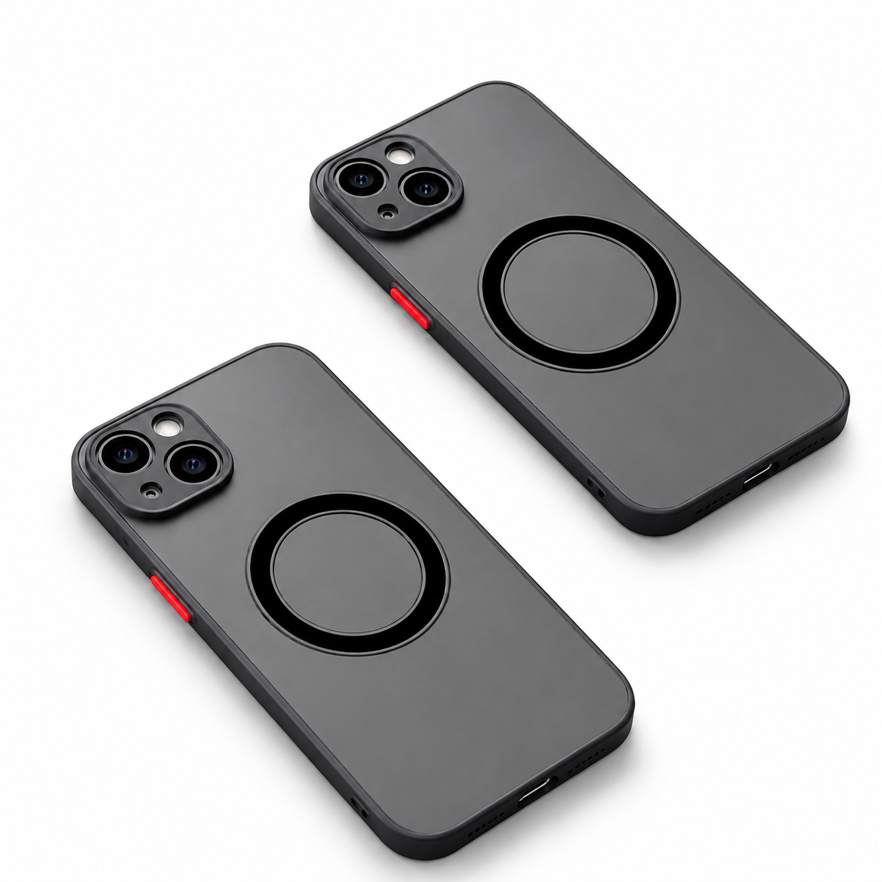 Premium Luxury iPhone Case MagSafe Compatible Matte Magnetic Cover Shockproof Camera Lens Protection Slim Protective Durable Design Finish Style