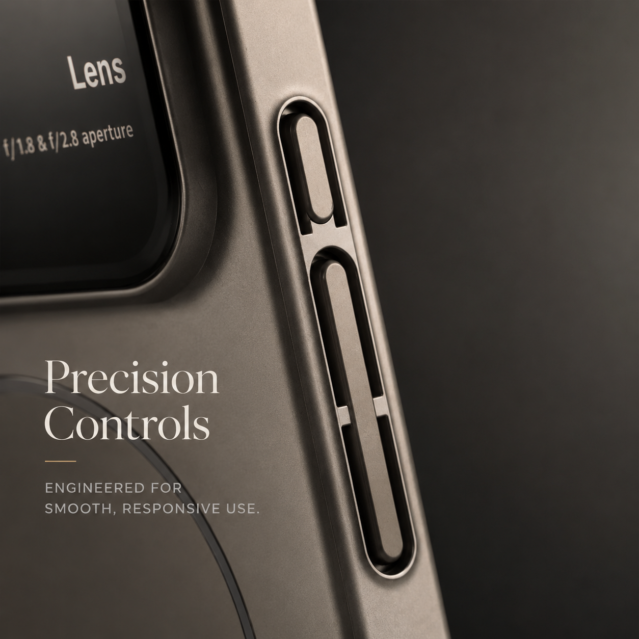 Premium Luxury iPhone Case MagSafe Compatible Matte Magnetic Half Wrapped PC Cover Shockproof Lens Protection Anti Fingerprint Durable Design