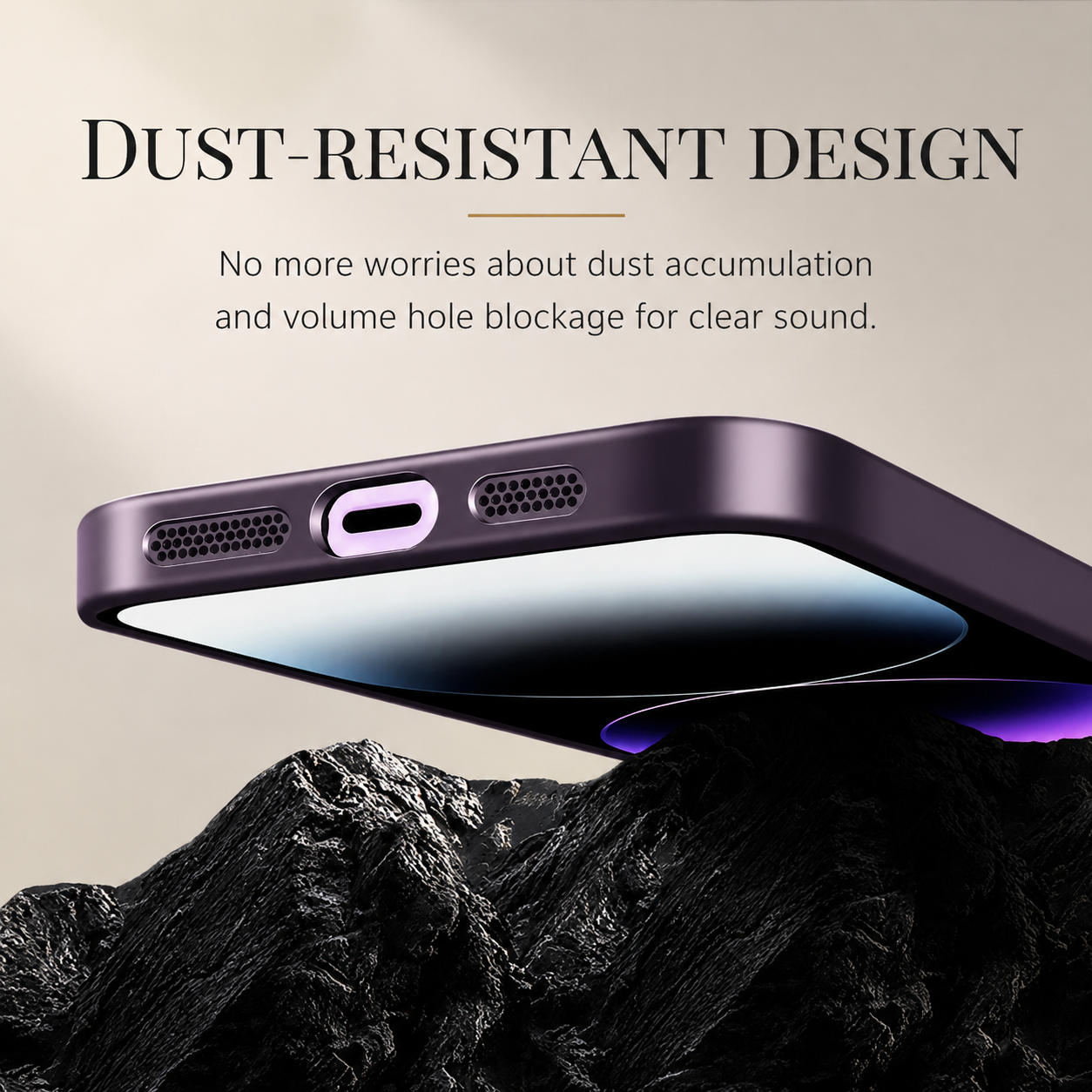Premium Luxury iPhone Case MagSafe Compatible Matte Ring Stand Cover Hard PC Shockproof Camera Protection Ultra Thin Slim Durable Design Finish