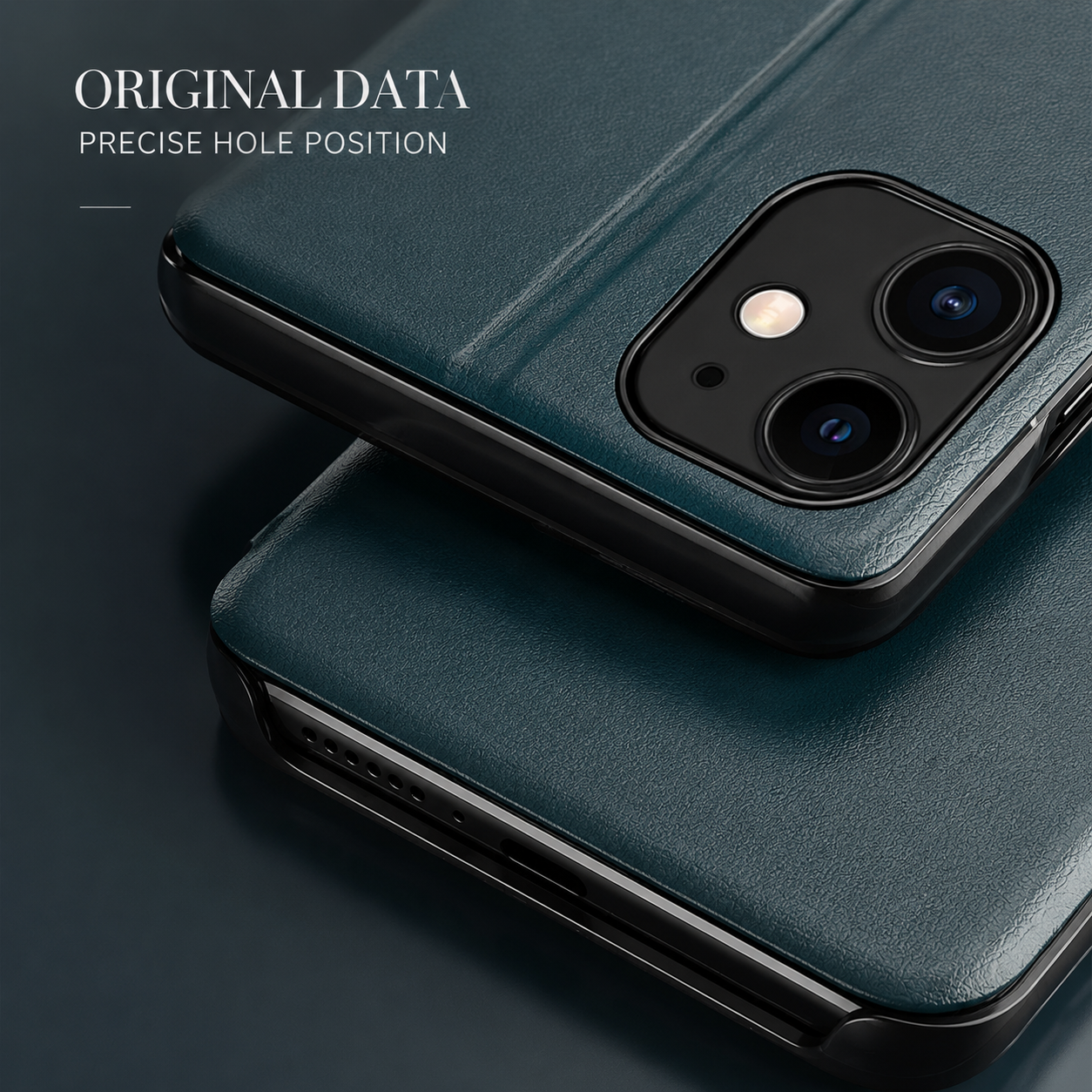 Premium Luxury iPhone Case MagSafe Compatible PU Leather Flip Wallet Cover Card Holder Kickstand Shockproof Full Body Camera Protection Slim Design Finish