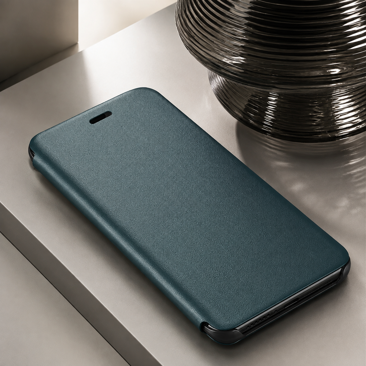 Premium Luxury iPhone Case MagSafe Compatible PU Leather Flip Wallet Cover Card Holder Kickstand Shockproof Full Body Camera Protection Slim Design Finish