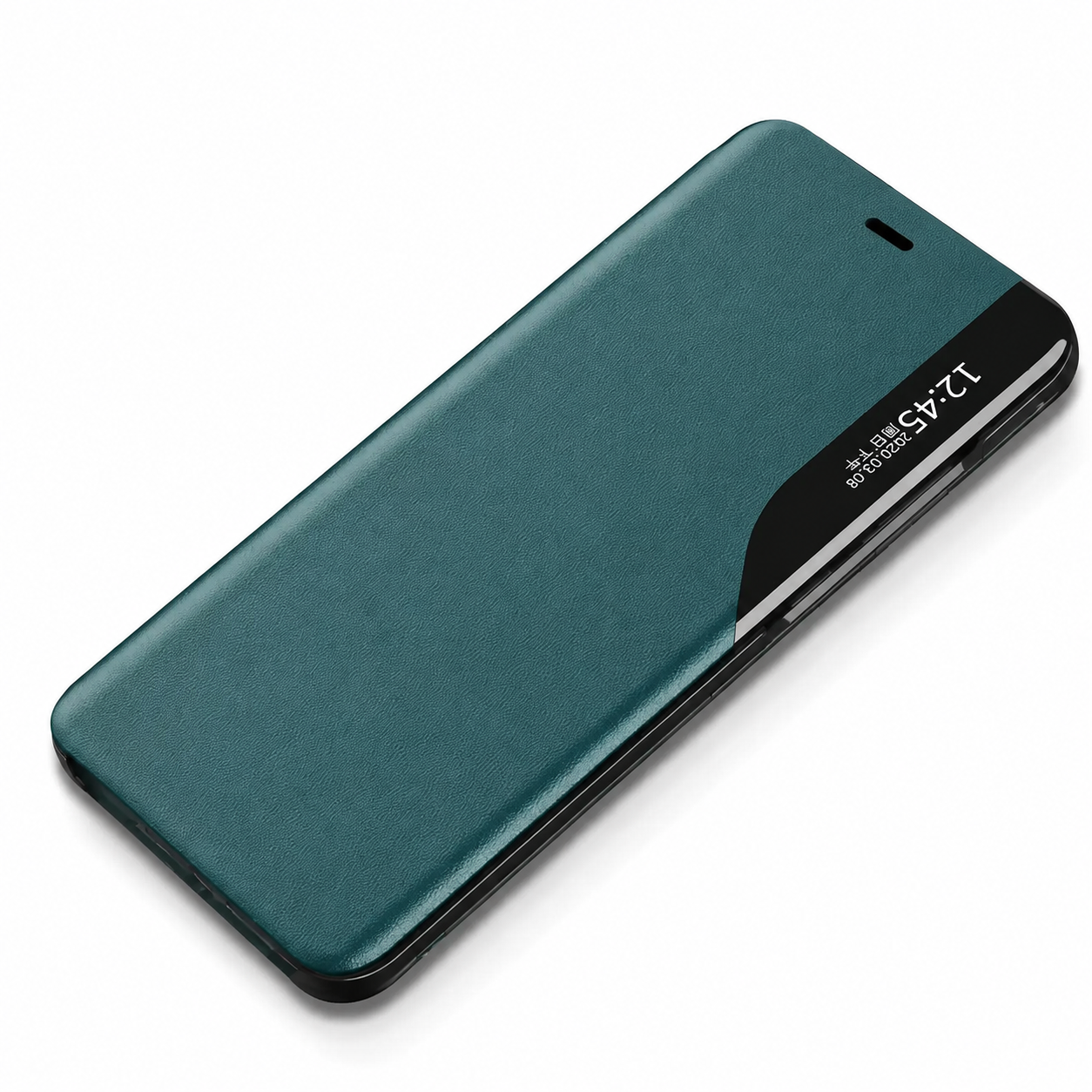 Premium Luxury iPhone Case MagSafe Compatible PU Leather Flip Wallet Cover Card Holder Kickstand Shockproof Full Body Camera Protection Slim Design Finish