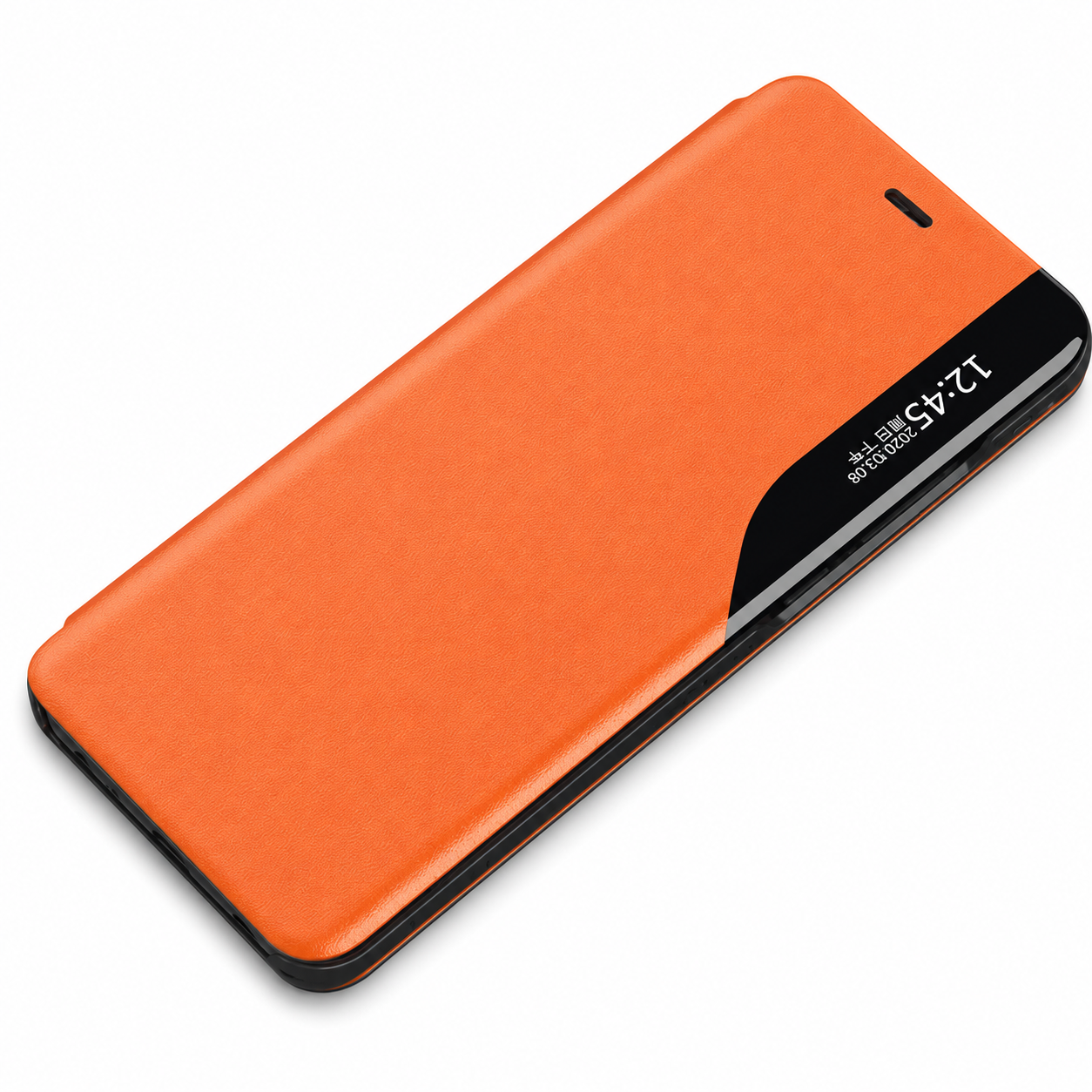 Premium Luxury iPhone Case MagSafe Compatible PU Leather Flip Wallet Cover Card Holder Kickstand Shockproof Full Body Camera Protection Slim Design Finish