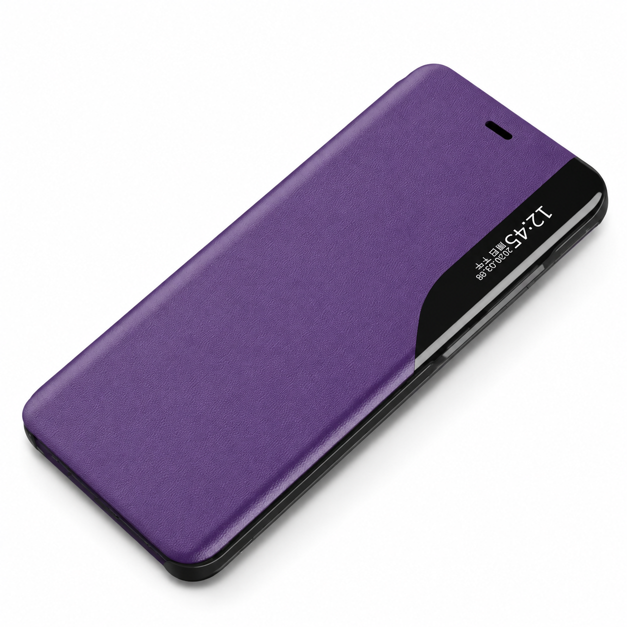 Premium Luxury iPhone Case MagSafe Compatible PU Leather Flip Wallet Cover Card Holder Kickstand Shockproof Full Body Camera Protection Slim Design Finish
