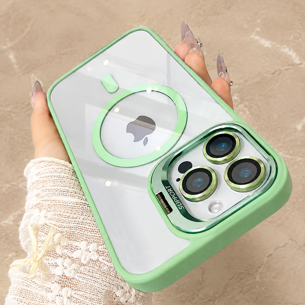 Premium Luxury iPhone Case MagSafe Compatible Shockproof Bumper Cover Full Body Protection Camera Lens Guard Slim Durable Design Finish