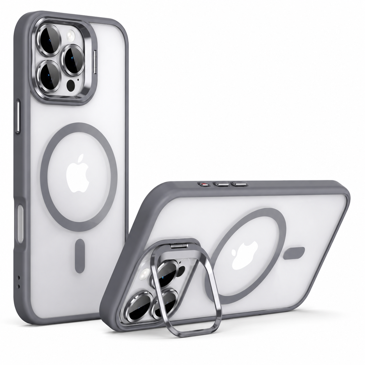 Premium Luxury iPhone Case MagSafe Compatible Shockproof Bumper Cover Full Body Protection Camera Lens Guard Slim Durable Design Finish