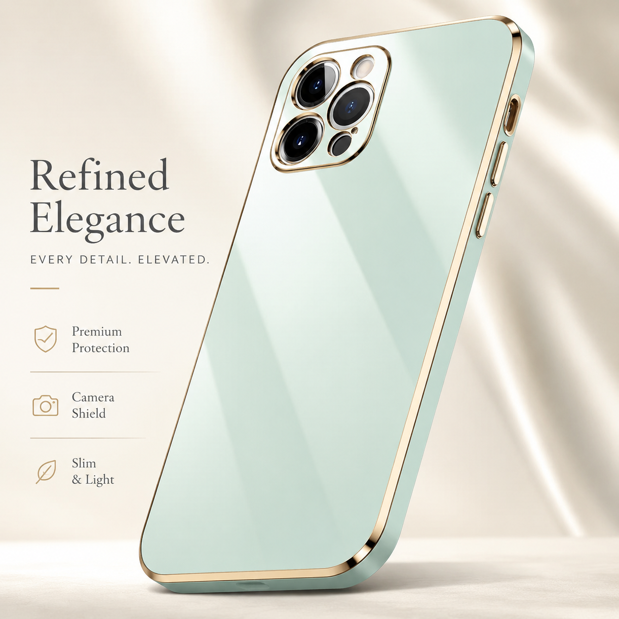 Premium Luxury iPhone Case MagSafe Compatible Silicone Cover Glossy Square Texture Shockproof Camera Lens Protection Slim Protective Durable Design Finish