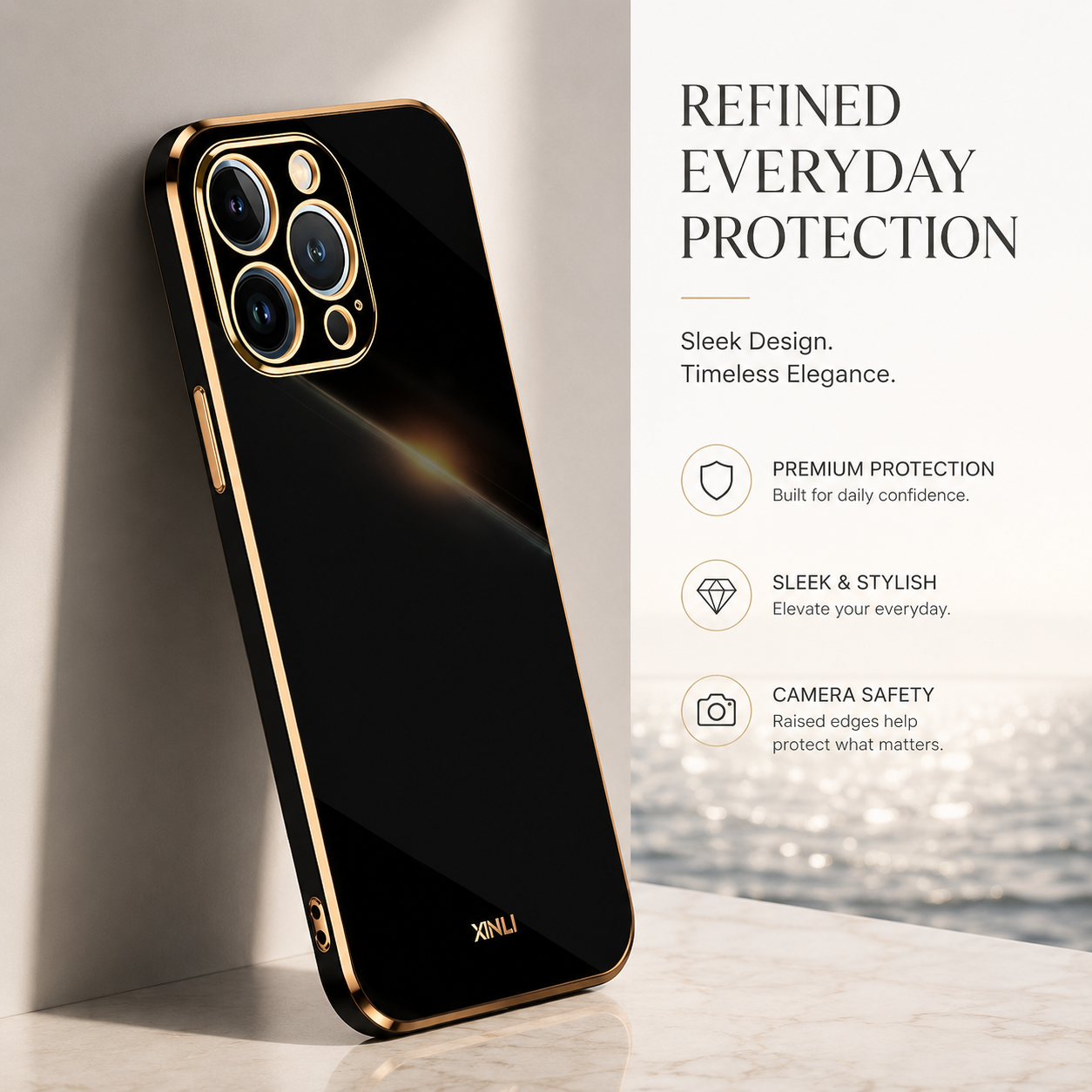 Premium Luxury iPhone Case MagSafe Compatible Silicone Cover Glossy Square Texture Shockproof Camera Lens Protection Slim Protective Durable Design Finish