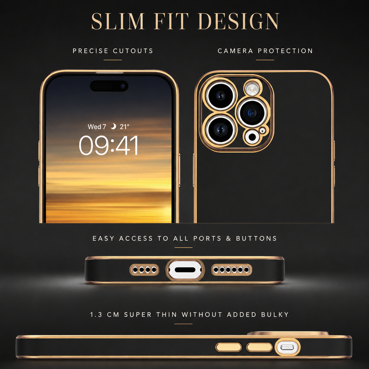 Premium Luxury iPhone Case MagSafe Compatible Silicone Cover Glossy Square Texture Shockproof Camera Lens Protection Slim Protective Durable Design Finish