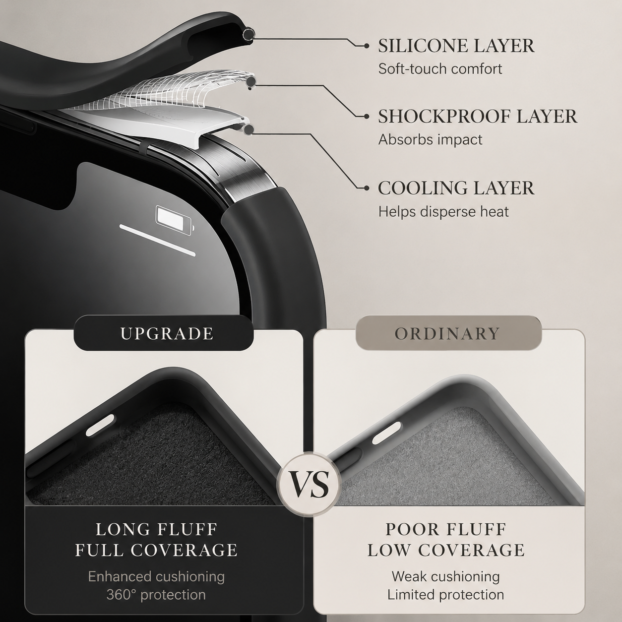Premium Luxury iPhone Case MagSafe Compatible Square Liquid Silicone Cover Shockproof Camera Lens Protection Slim Protective Durable Design Finish