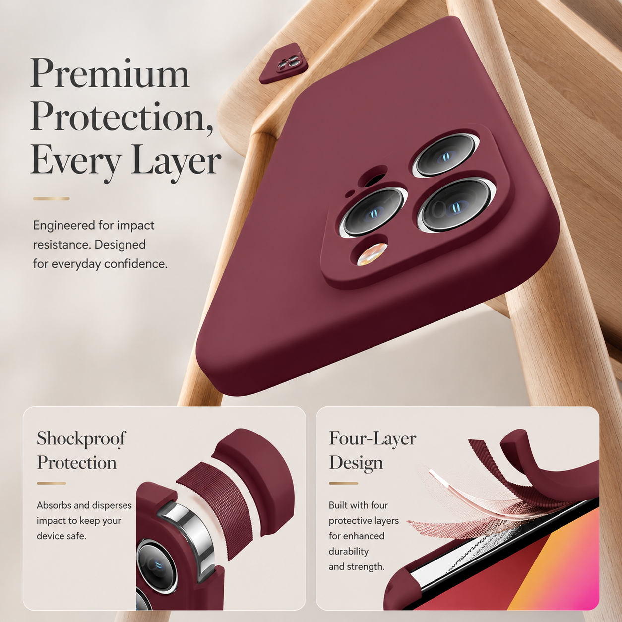 Premium Luxury iPhone Case MagSafe Compatible Square Liquid Silicone Cover Shockproof Camera Lens Protection Slim Protective Durable Design Finish
