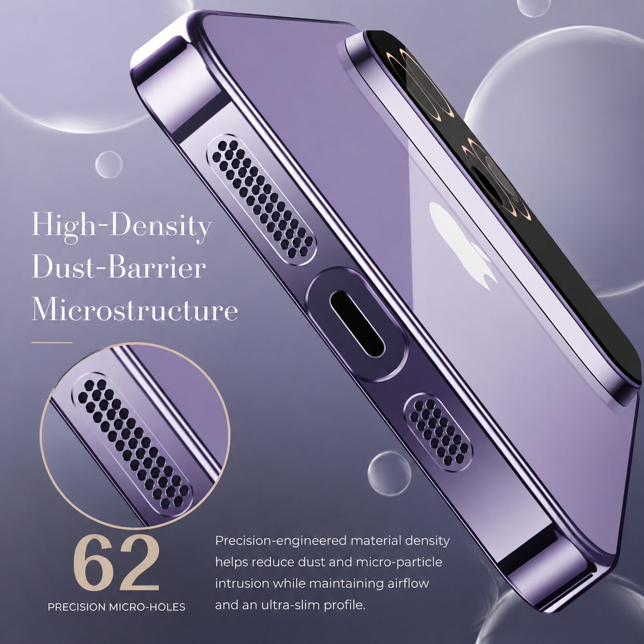 Premium Luxury iPhone Case MagSafe Compatible Transparent Clear Hard PC Back Silicone Bumper Shockproof Camera Lens Protection Ultra Thin Design Finish