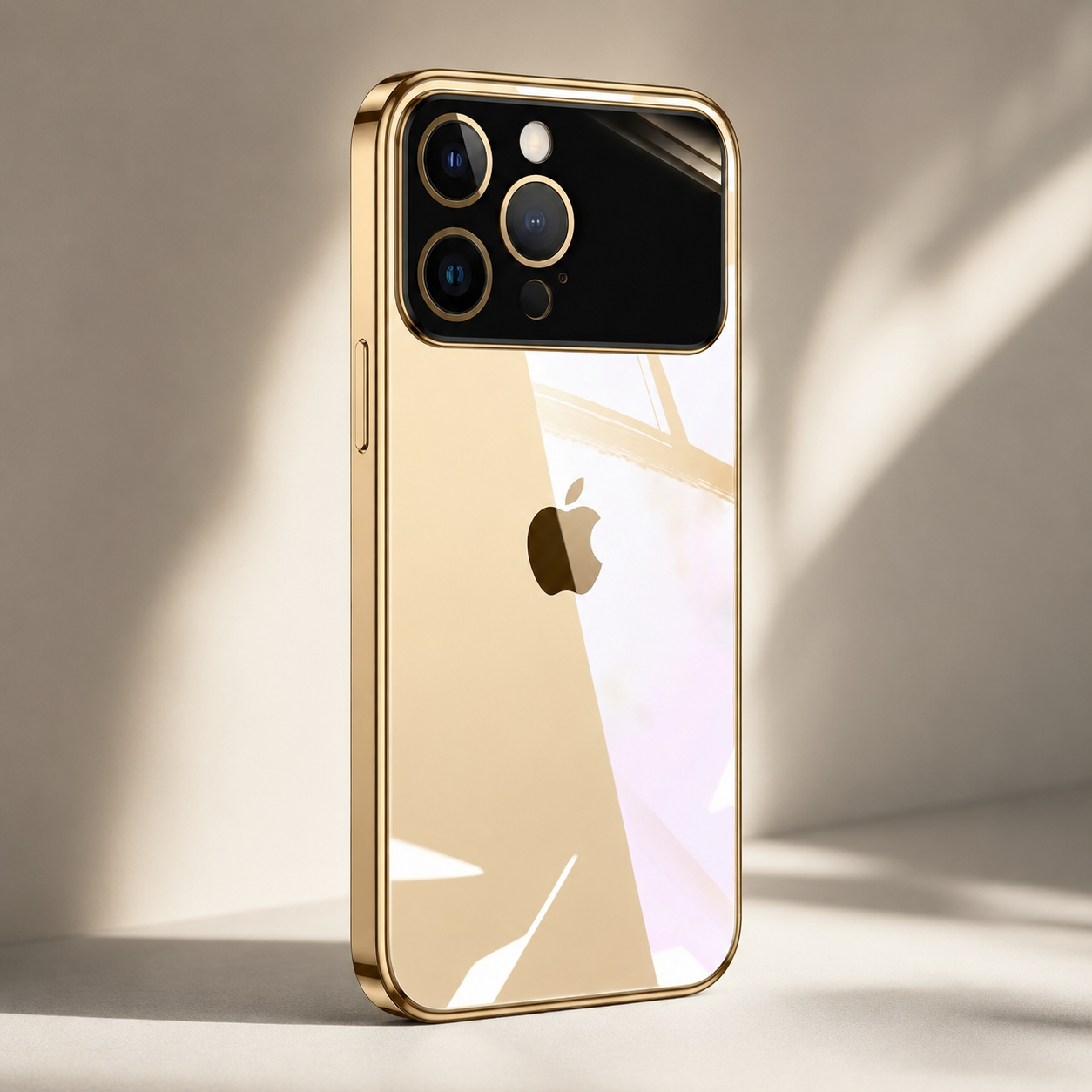 Premium Luxury iPhone Case MagSafe Compatible Transparent Clear Hard PC Back Silicone Bumper Shockproof Camera Lens Protection Ultra Thin Design Finish