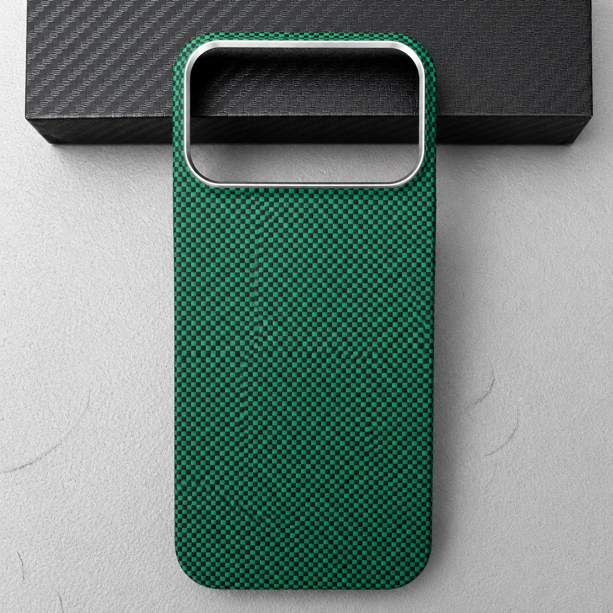 Premium Luxury iPhone Case MagSafe Compatible Ultra Thin Aramid Carbon Fiber Cover Kevlar Grade Shock Resistant Washable Protective Durable Design