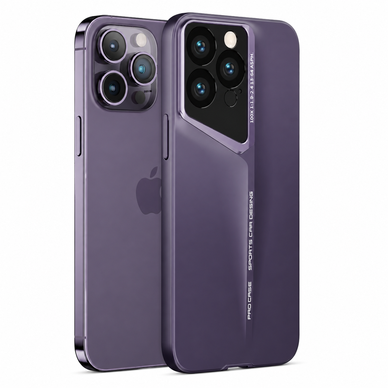 Premium Luxury iPhone Case MagSafe Compatible Ultra Thin Matte Blade Texture Hard PC Cover Frosted Lens Protection Shockproof Lightweight Protective Design