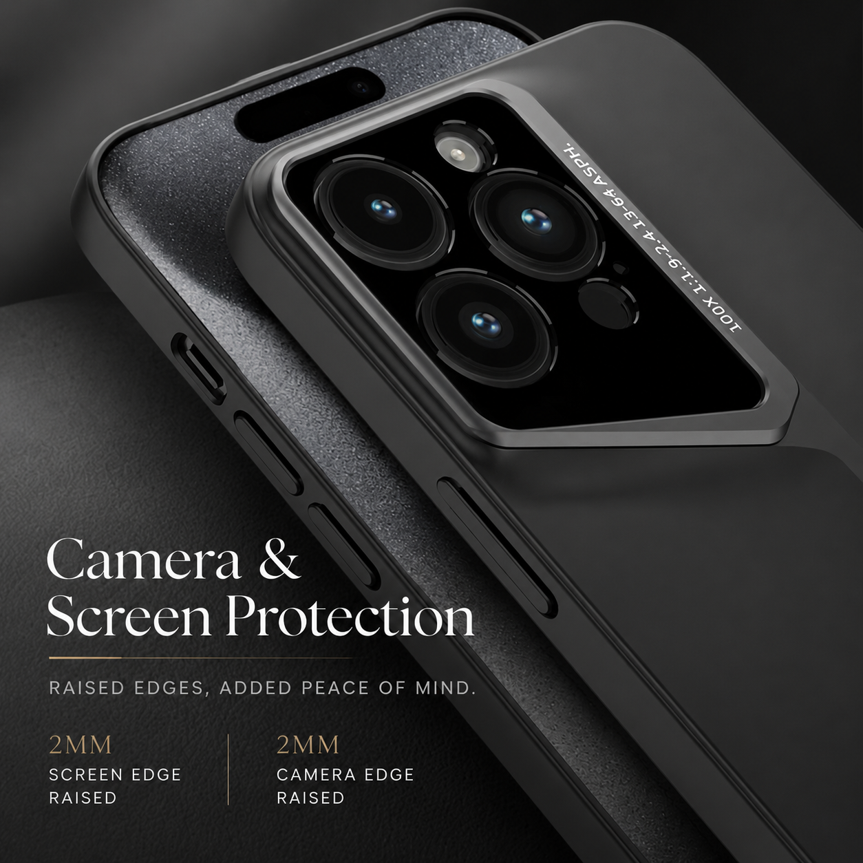 Premium Luxury iPhone Case MagSafe Compatible Ultra Thin Matte Blade Texture Hard PC Cover Frosted Lens Protection Shockproof Lightweight Protective Design