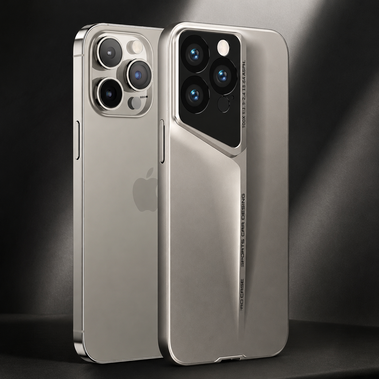 Premium Luxury iPhone Case MagSafe Compatible Ultra Thin Matte Blade Texture Hard PC Cover Frosted Lens Protection Shockproof Lightweight Protective Design