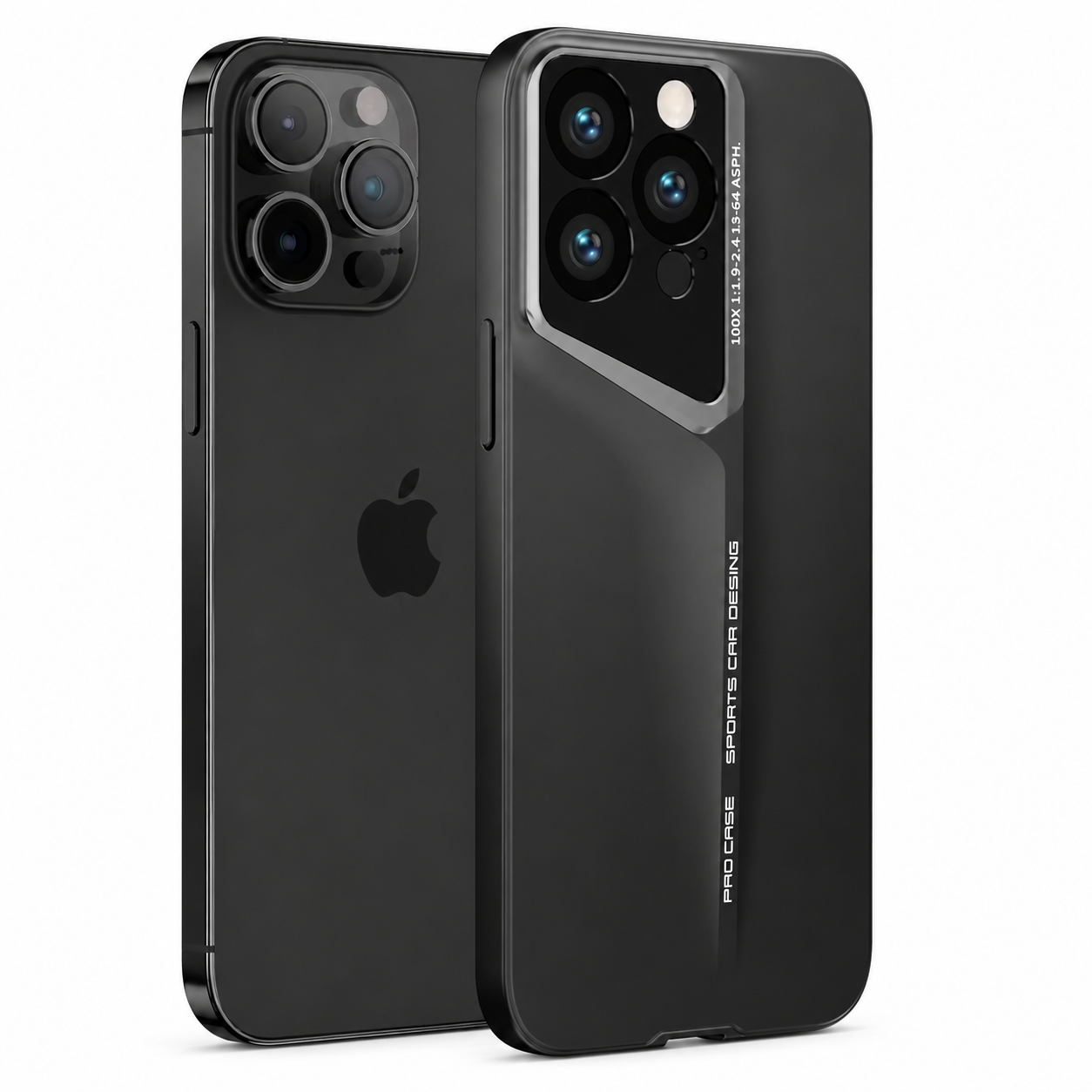 Premium Luxury iPhone Case MagSafe Compatible Ultra Thin Matte Blade Texture Hard PC Cover Frosted Lens Protection Shockproof Lightweight Protective Design