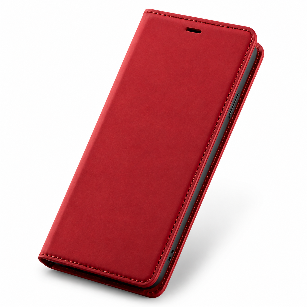 Premium Luxury iPhone Case Suede Leather Wallet Cover Card Holder Magnetic Closure Shockproof Full Body Protection Slim Protective Design Finish Style