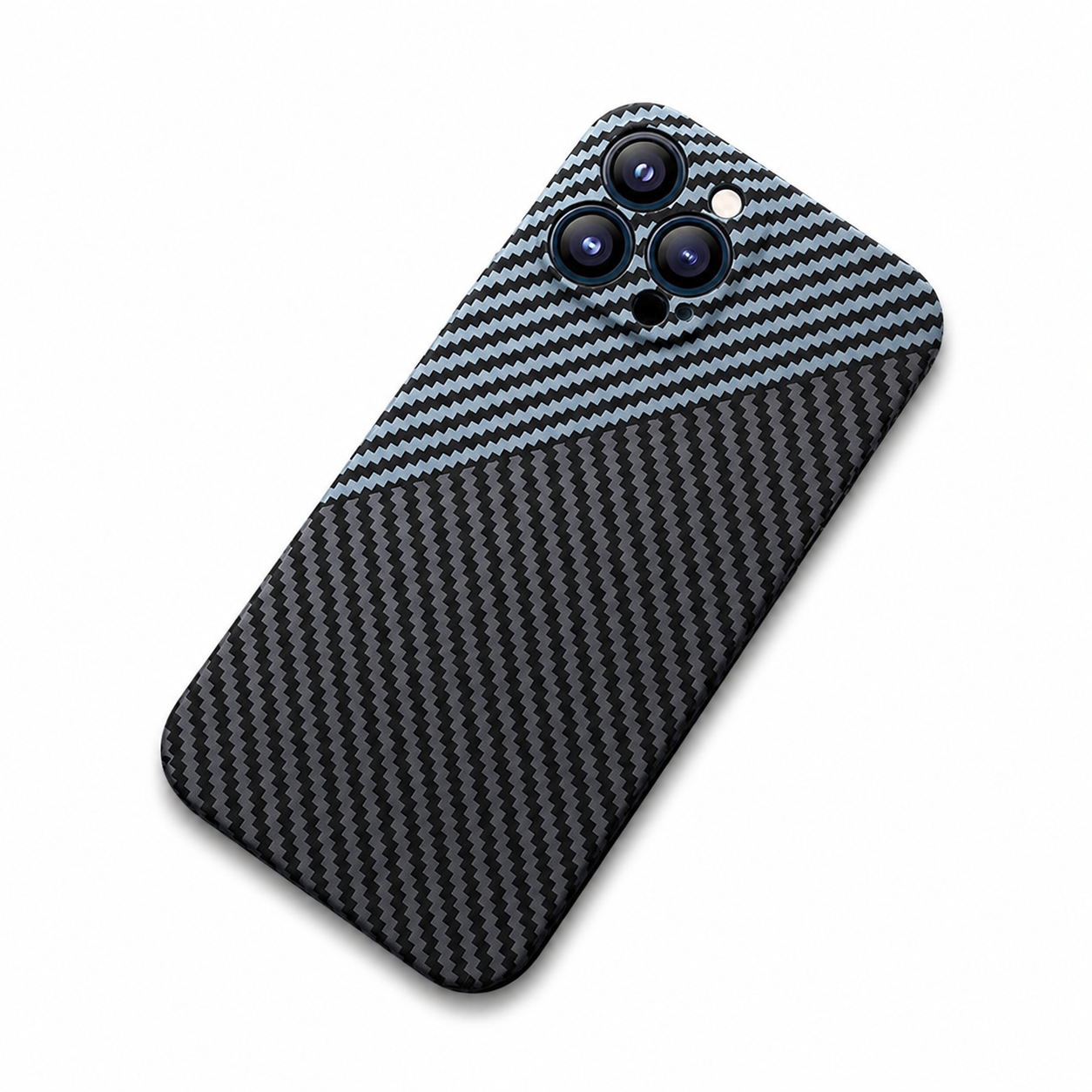 Premium Luxury iPhone Case Ultra Thin Carbon Fiber Matte Cover 0.2mm PP Back Lightweight Scratch Resistant Slim Minimalist Protective Design Finish