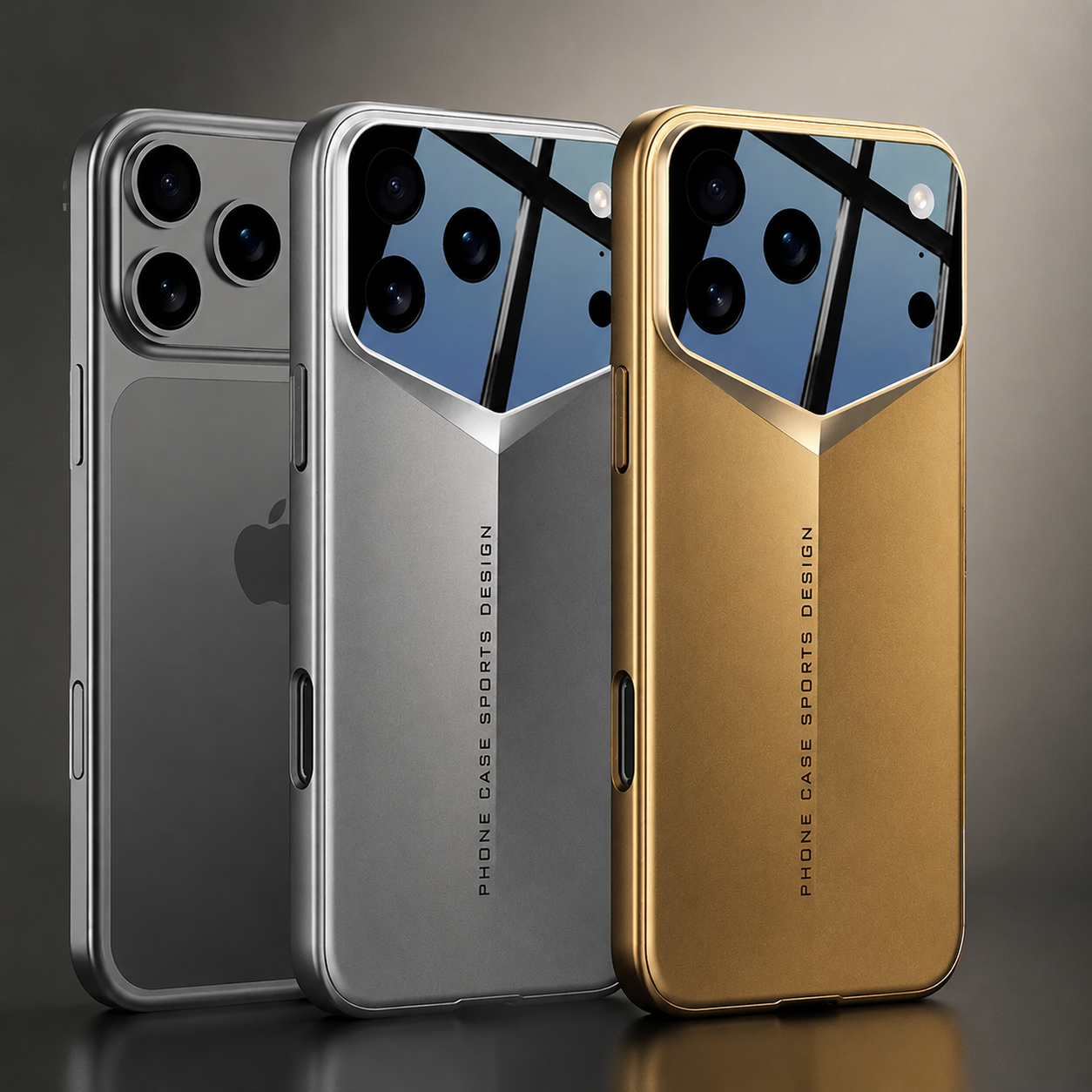 Premium Luxury iPhone Case Ultra Thin Hard Back Cover Shockproof Camera Protection Anti Scratch Full Coverage Slim Protective Design Finish