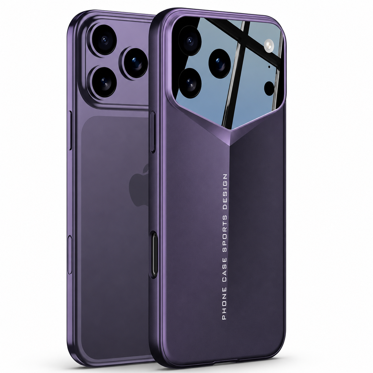Premium Luxury iPhone Case Ultra Thin Hard Back Cover Shockproof Camera Protection Anti Scratch Full Coverage Slim Protective Design Finish