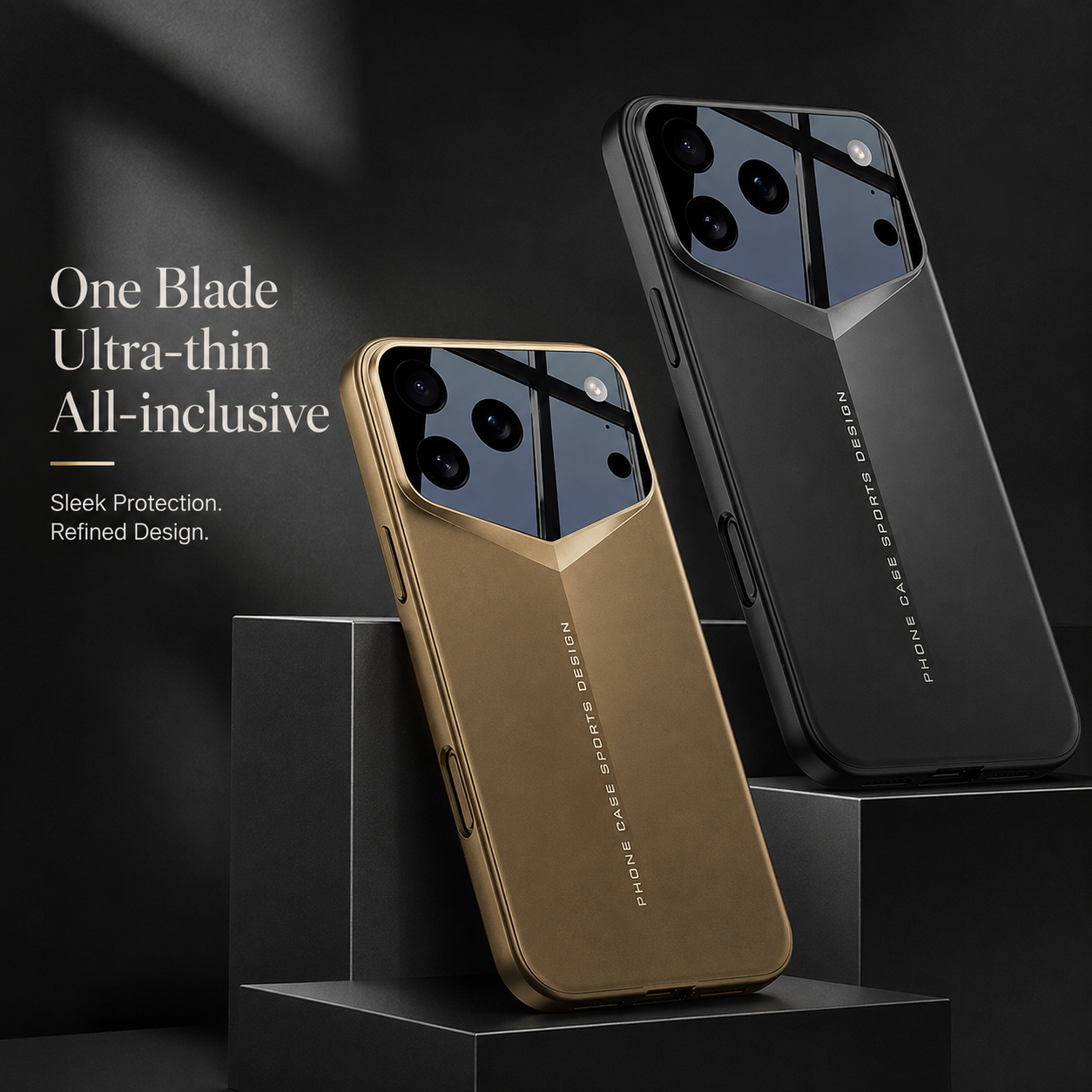 Premium Luxury iPhone Case Ultra Thin Hard Back Cover Shockproof Camera Protection Anti Scratch Full Coverage Slim Protective Design Finish